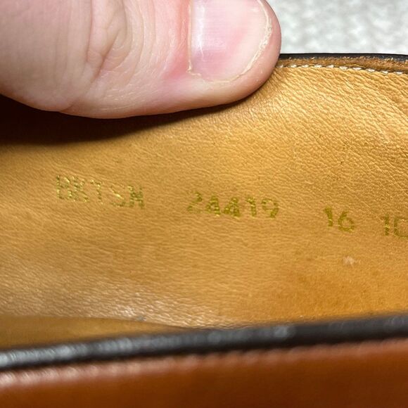 Beckett Simonon Bernard Tassel Loafers Brown Tan Leather Oxfords Mens 10 main image 5
